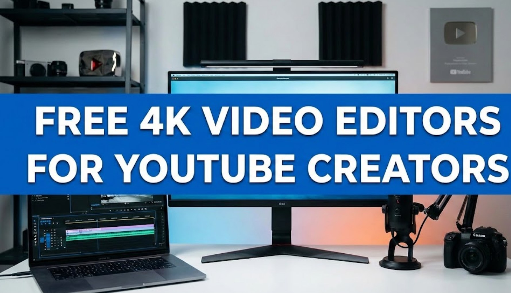 Free 4K Video Editors for YouTube Creators