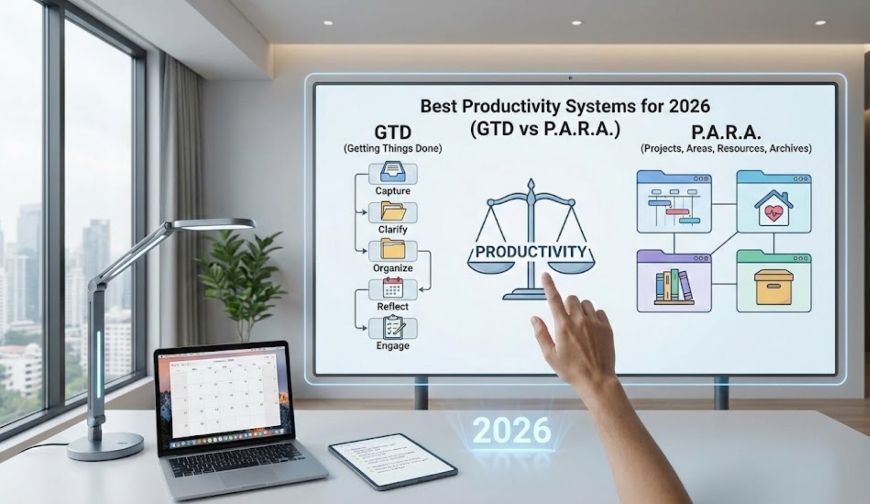 Best Productivity Systems for 2026 (GTD vs P.A.R.A)