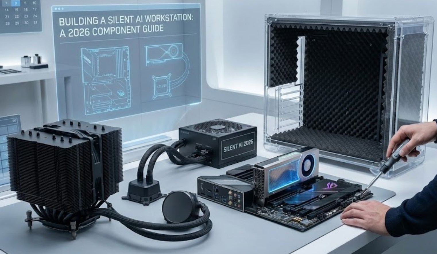 Building a Silent AI Workstation A 2026 Component Guide