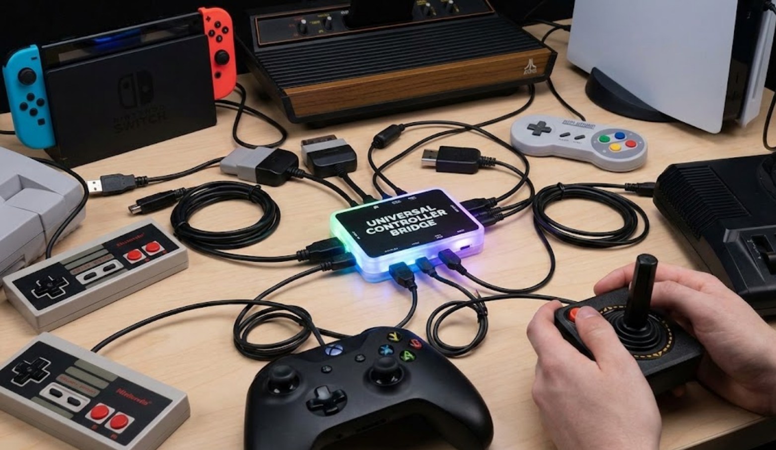 Connect Any Controller to Any Console 