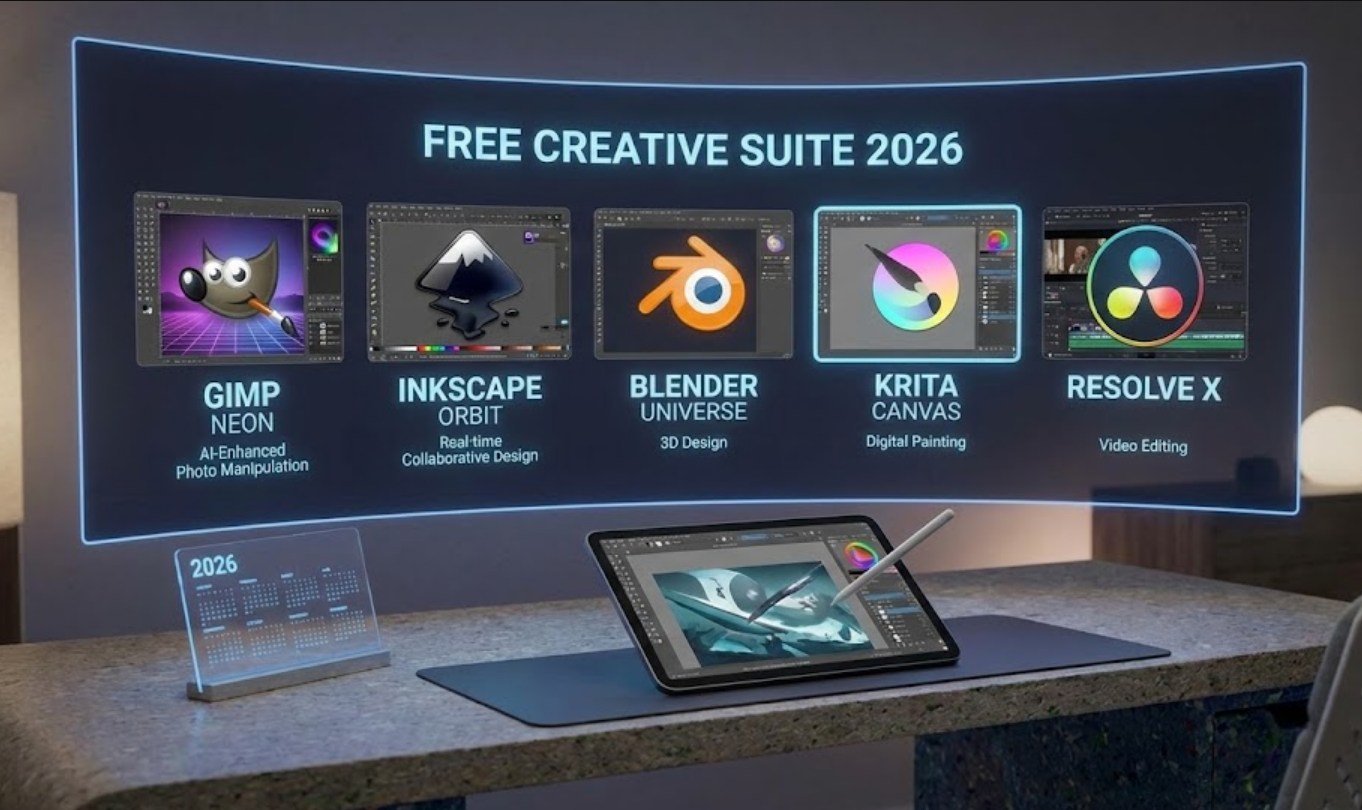 Free Alternatives to Adobe Creative Cloud