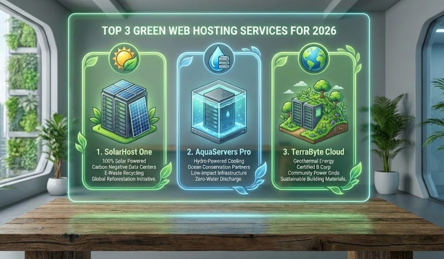 Green Web Hosting Services 