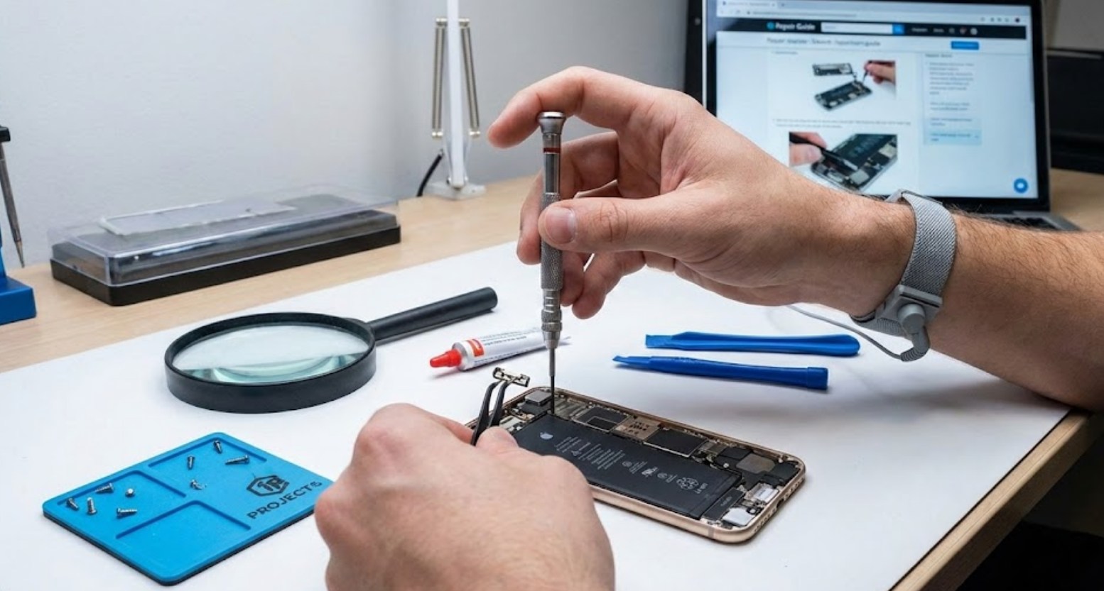 How to Fix a Mushy Smartphone Button Yourself