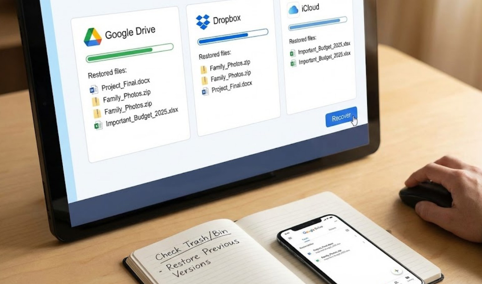 How to Recover Deleted Cloud Files