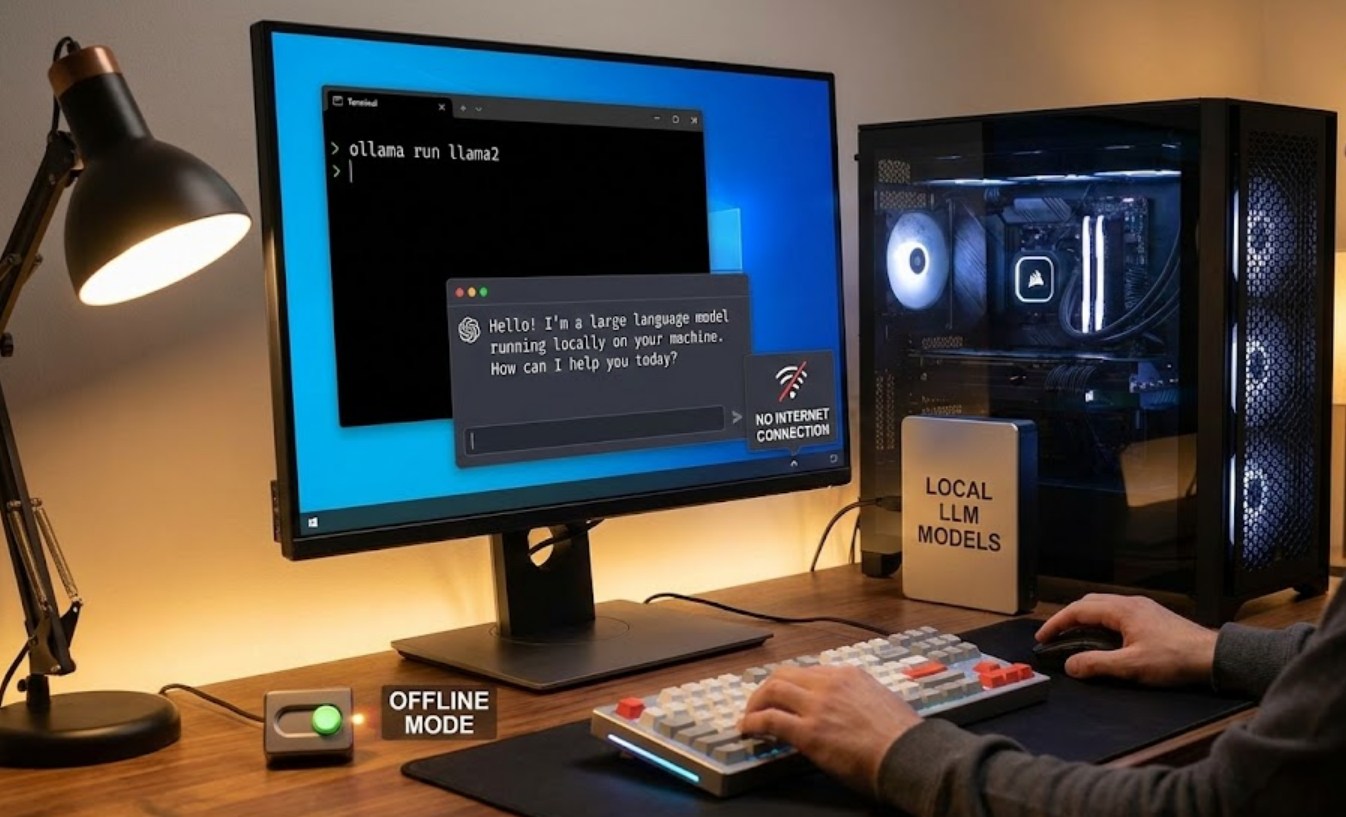 How to Run Local LLMs on Your PC (No Internet Required)