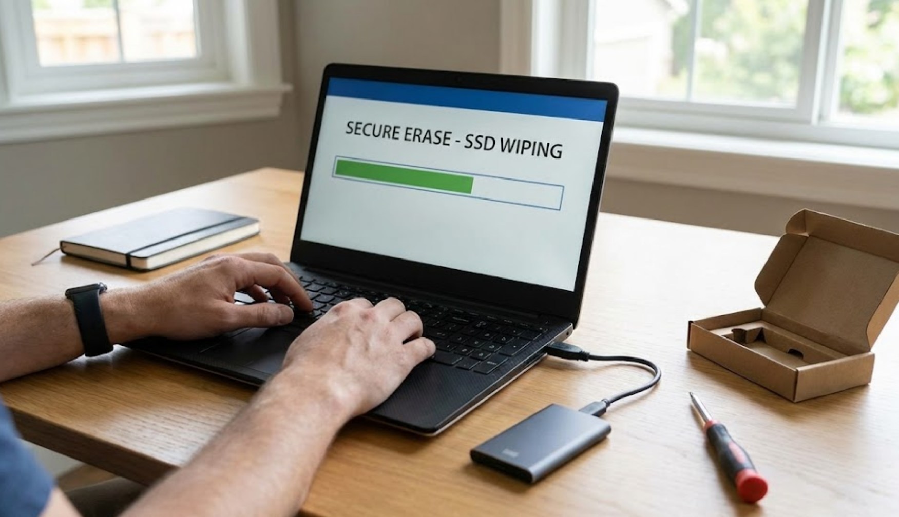 Safely Wiping an SSD Before Selling Your Laptop