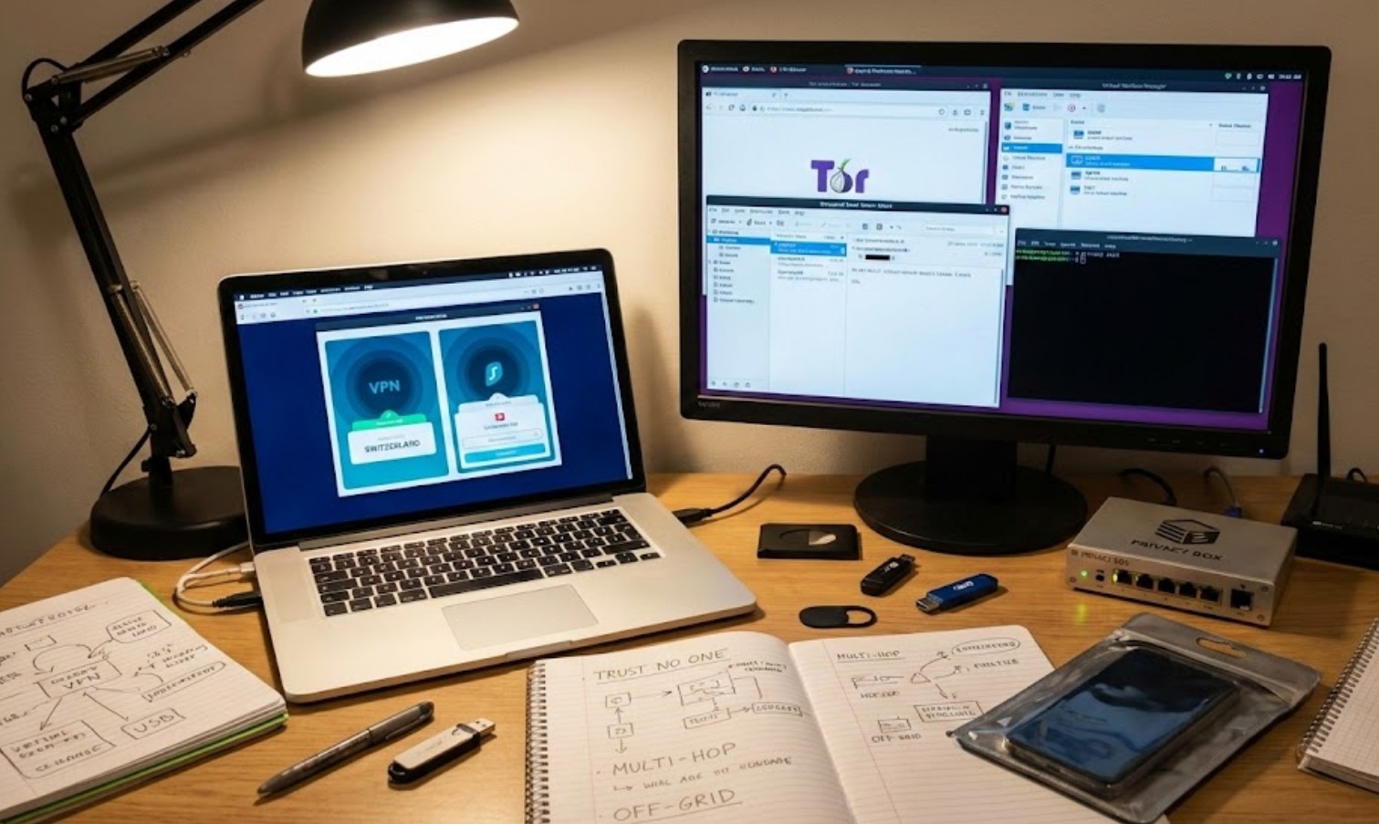 Why a VPN Isn't Enough The Ultimate Multi-Layered Privacy Stack for the Paranoid